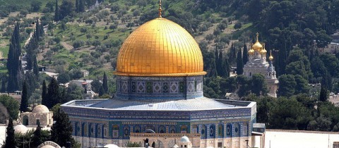 Dome of the Rock_and church_480x210.jpg - Discover Israel & Jordan Heritage 